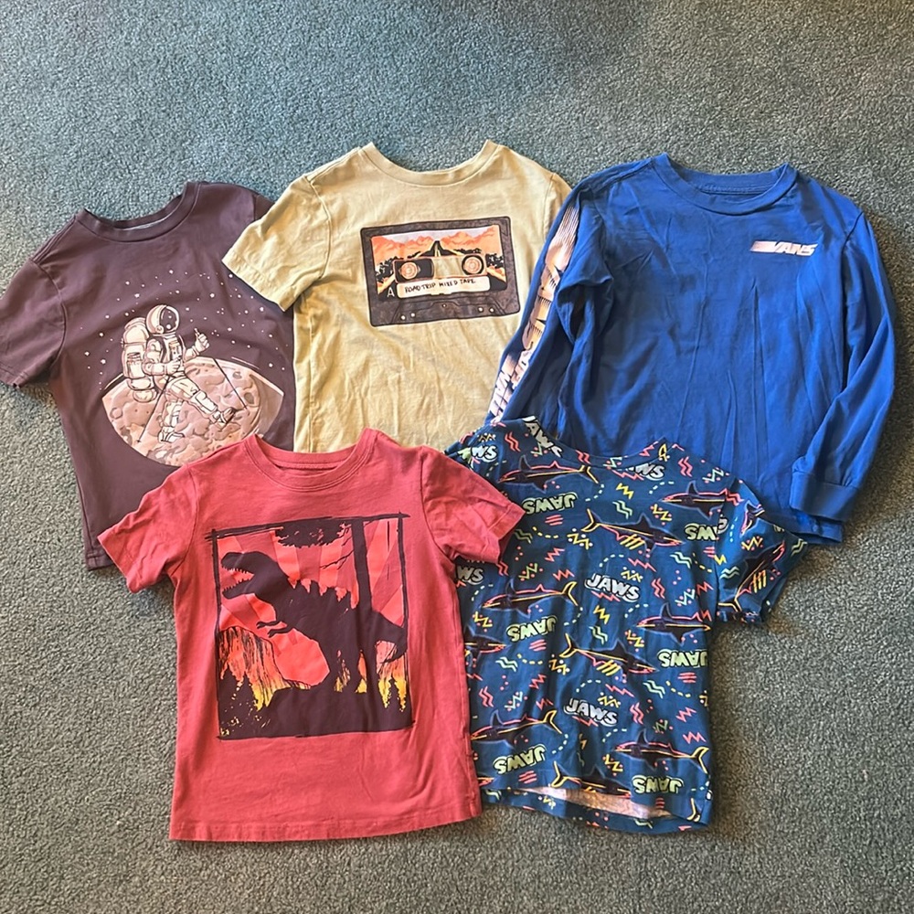 Lot of Boys 4/5 Shirts